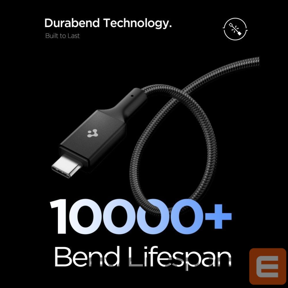 Other goods Spigen Spigen Essential EB24015CC USB-C / USB-C 240W 150cm Cable - Black