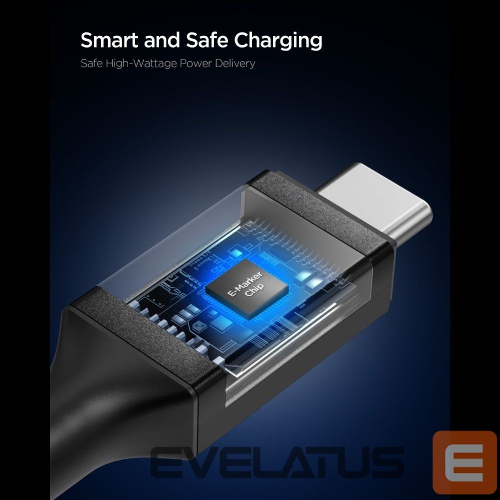 Other goods Spigen Spigen Essential EB10015CC USB-C / USB-C 100W 150cm Cable - Black