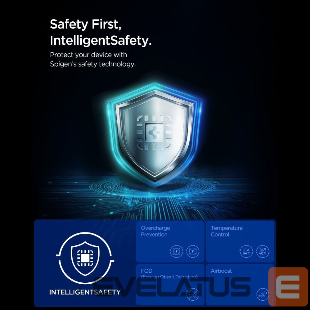 Other goods Spigen Spigen Essential Qi2.2 25W 3in1 MagSafe Magnetic Wireless Charger - Black