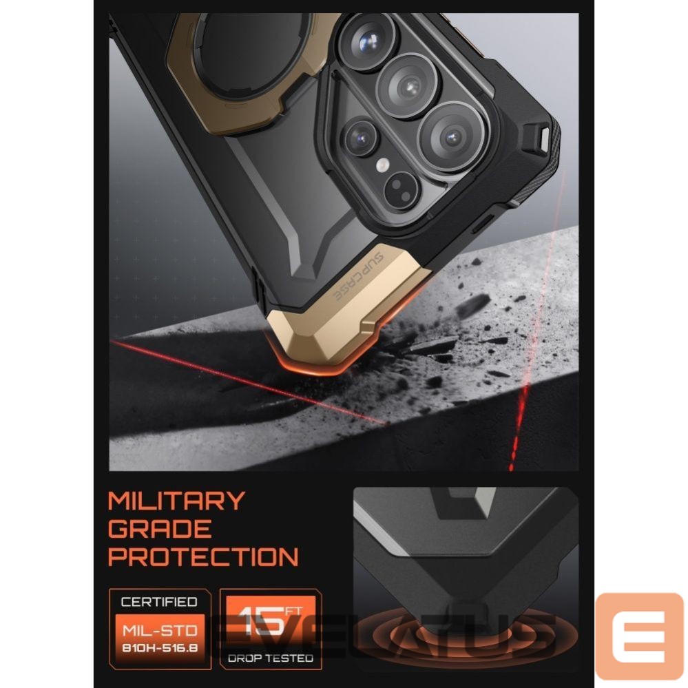 Muud kaubad Supcase Supcase UB Grip Mag MagSafe Case for Samsung Galaxy S26 Ultra - Black and Brown