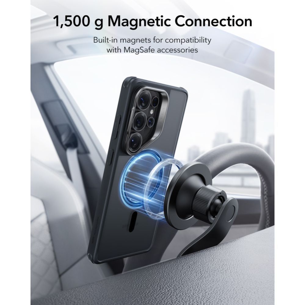 Muud kaubad ESR ESR Classic Hybrid Kickstand MagSafe Case for Samsung Galaxy S26 Ultra - Black