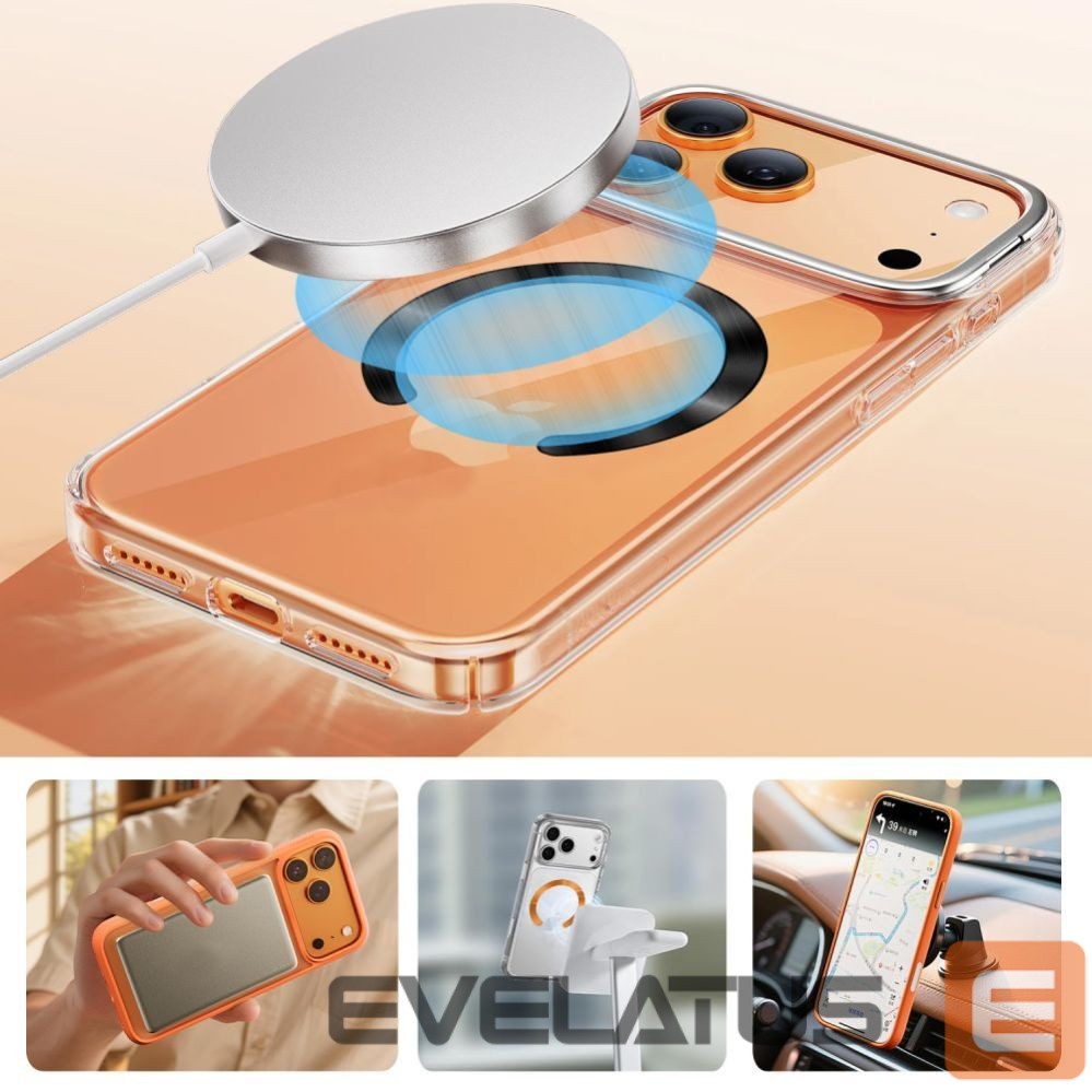 Muud kaubad Tech-Protect Tech-Protect MMP-210 MagSafe 2-Pack Magnetic Ring - Orange / Black