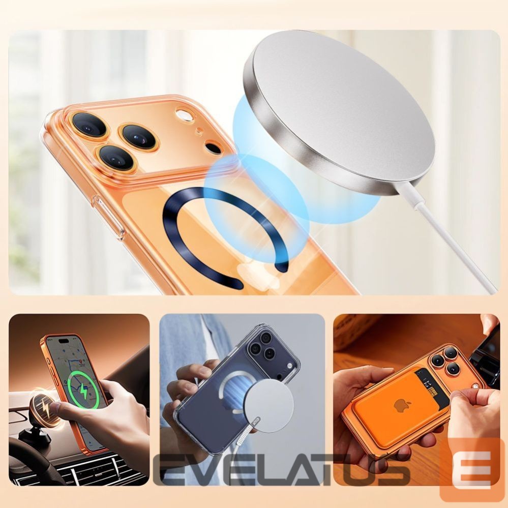 Muud kaubad Tech-Protect Tech-Protect MMP-210 MagSafe 2-Pack Magnetic Ring - Orange / Black