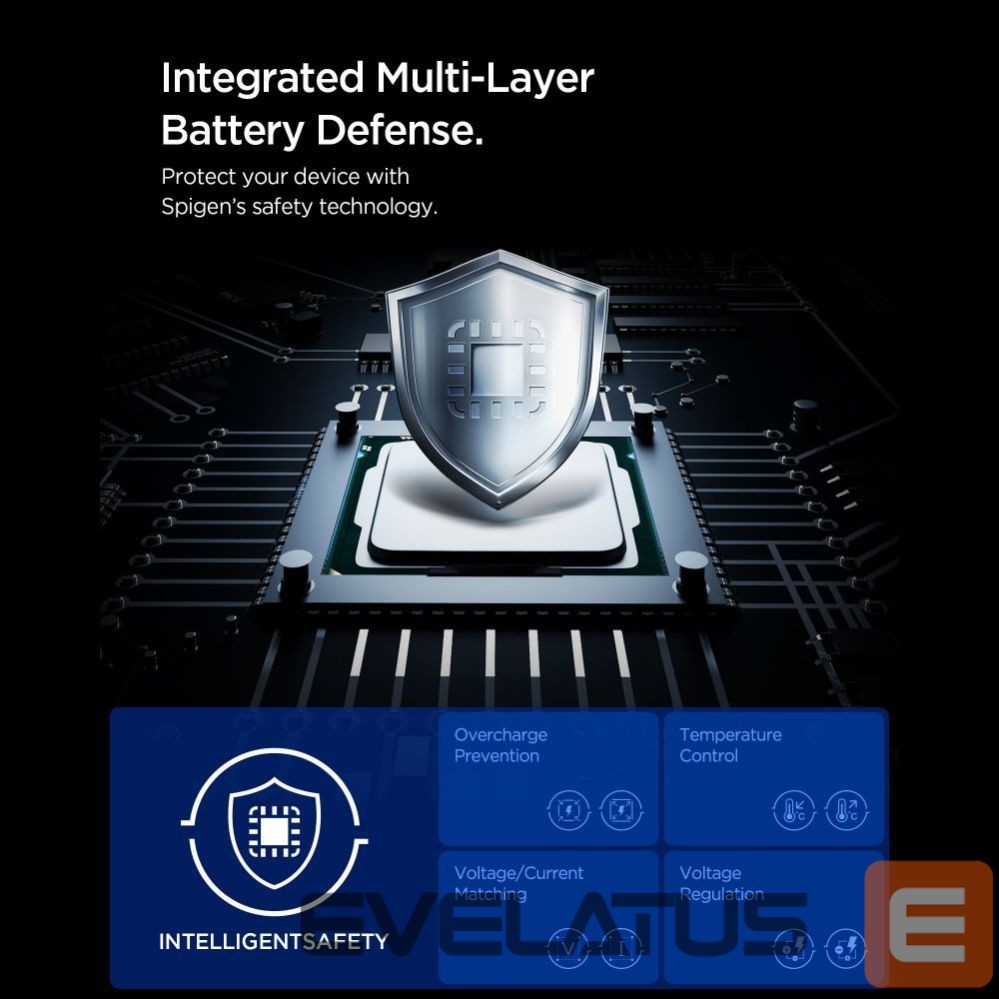 Muud kaubad Spigen Spigen EV603BT 60W Car Charger - Black