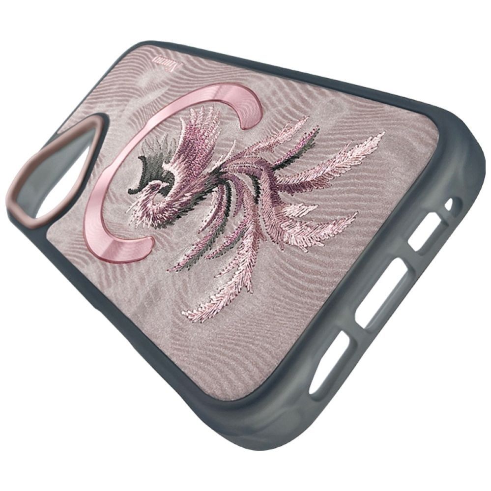 Citas preces Nimmy Nimmy Magnetic Fantasy Animal MagSafe iPhone 16 Case - Rose Gold