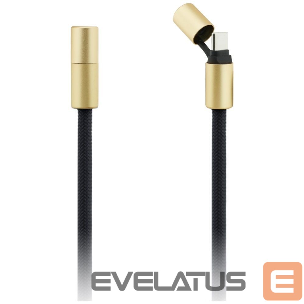 Muud kaubad Guess Guess CBDY 4G Charm USB-C / USB-C Cable 150cm - Black