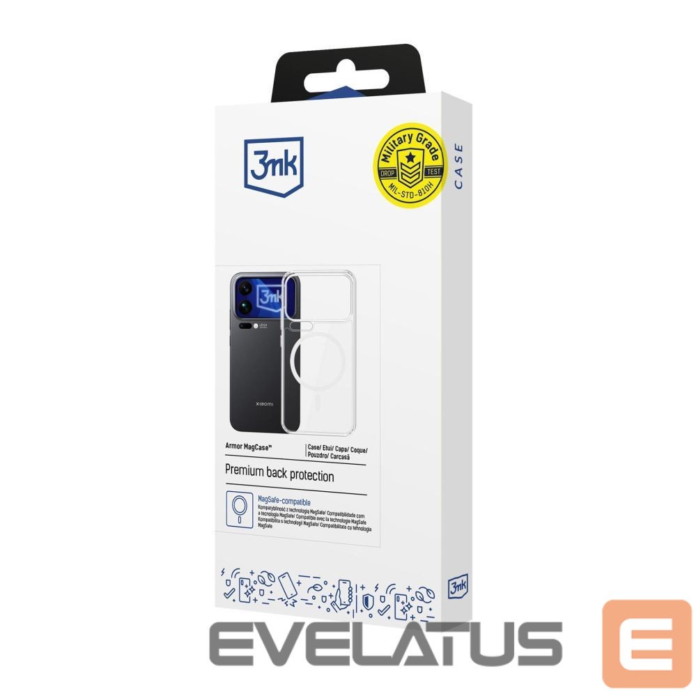 Muud kaubad 3MK 3mk Armor MagCase for Xiaomi 17 Pro - transparent