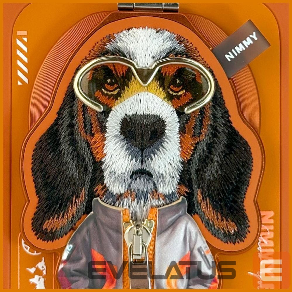 Muud kaubad Nimmy Nimmy Cool&Cute 2.0 Dog Case for iPhone 17 Pro Max with Magnetic Hanger - Orange
