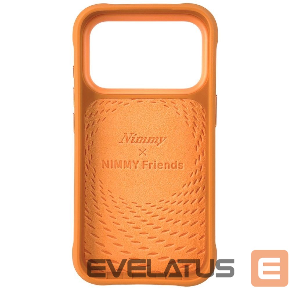 Muud kaubad Nimmy Nimmy Cool&Cute 2.0 Dog Case for iPhone 17 Pro Max with Magnetic Hanger - Orange