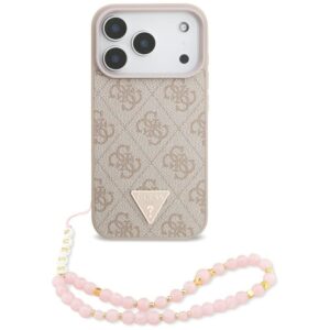 Other goods Guess  Guess 4G Strap Triangle Logo MagSafe Case for iPhone 17 Pro - Pink 