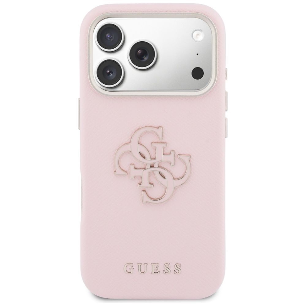 Muud kaubad Guess Guess FW Resin Logo Case for iPhone 17 Pro Max - Pink