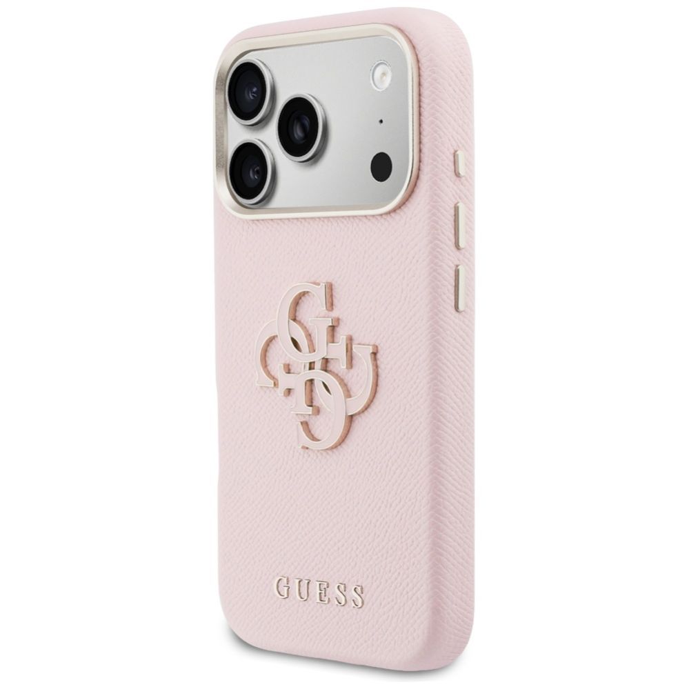 Muud kaubad Guess Guess FW Resin Logo Case for iPhone 17 Pro Max - Pink