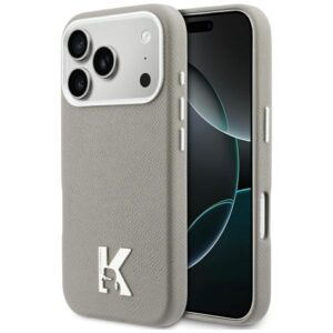 Citas preces Karl Lagerfeld  Karl Lagerfeld Karl Head Logo MagSafe Case for iPhone 17 Pro Max - Gray 