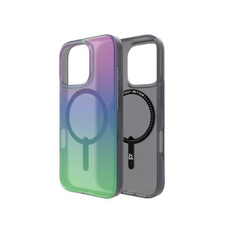 Other goods Zagg ZAGG Milan Snap Case with MagSafe for iPhone 16 Pro - Green/Purple
