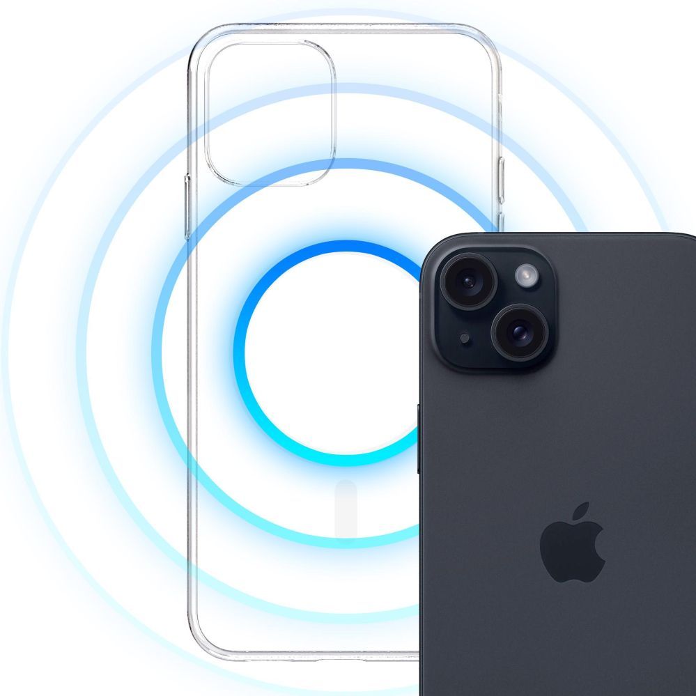 Other goods 3MK 3mk Clear MagCase for Apple iPhone 15 - transparent