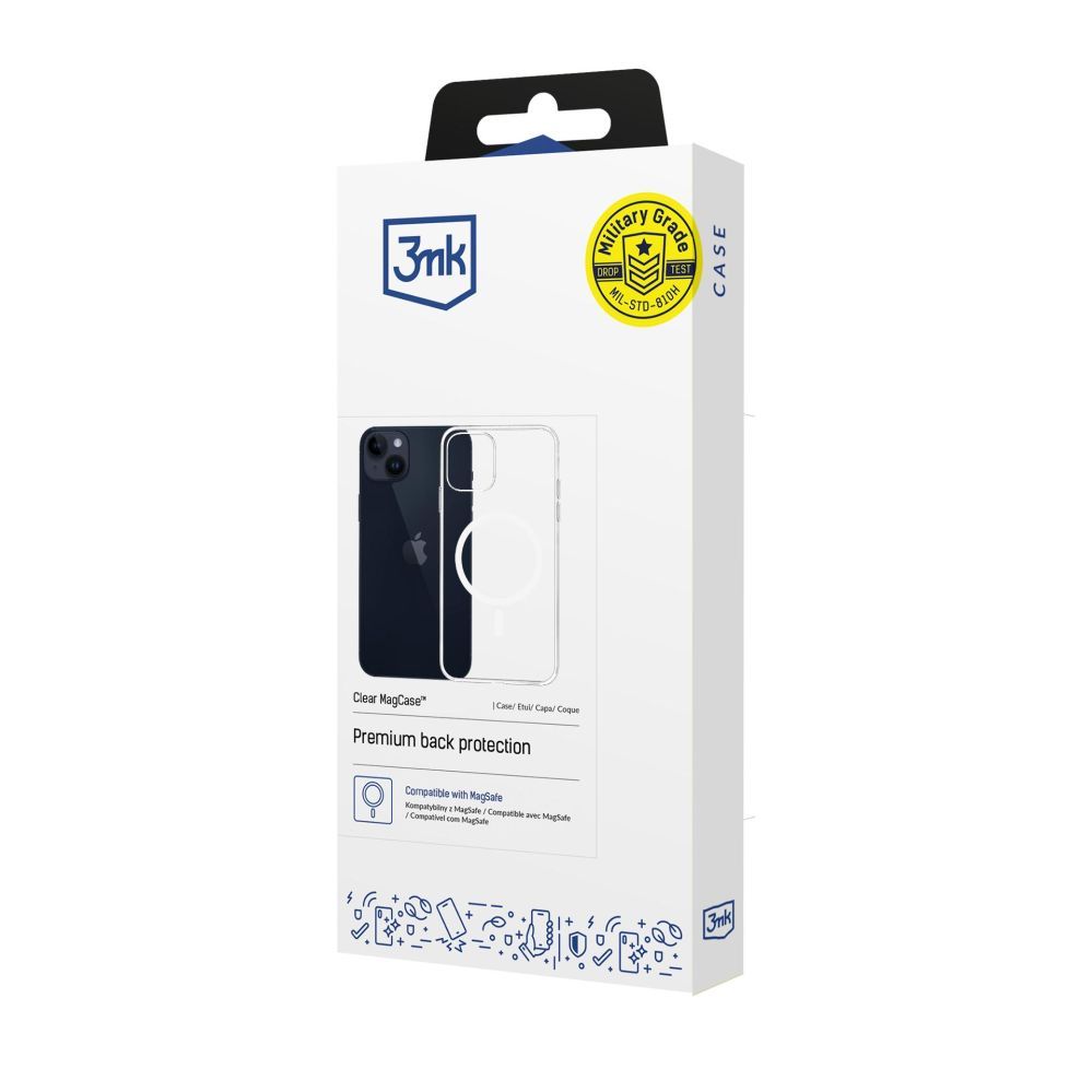 Other goods 3MK 3mk Clear MagCase for Apple iPhone 14 Plus - transparent