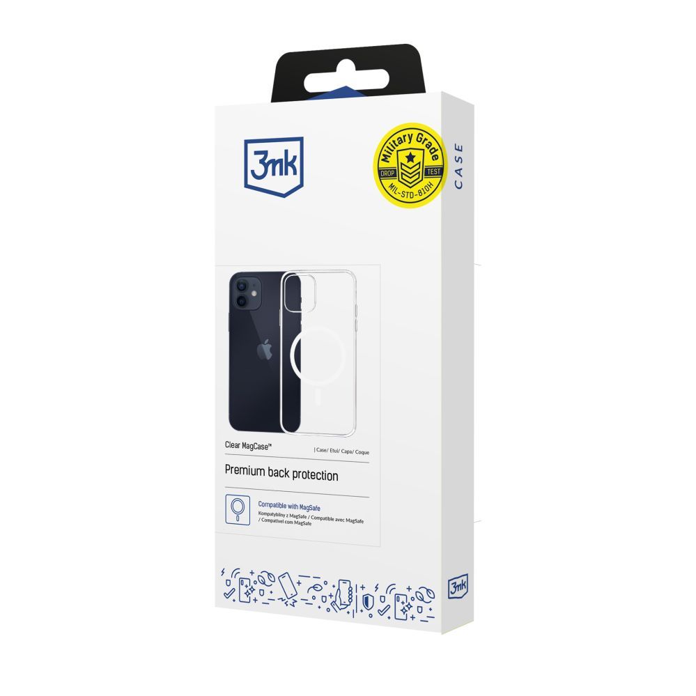Other goods 3MK 3mk Clear MagCase for Apple iPhone 12/12 Pro - transparent