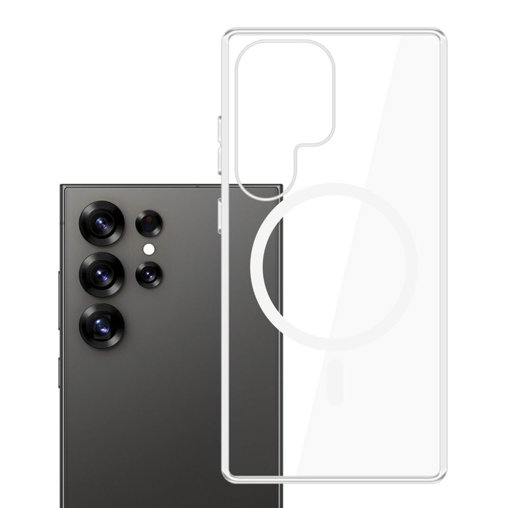 Other goods 3MK 3mk Clear MagCase for Samsung Galaxy S25 Ultra - transparent