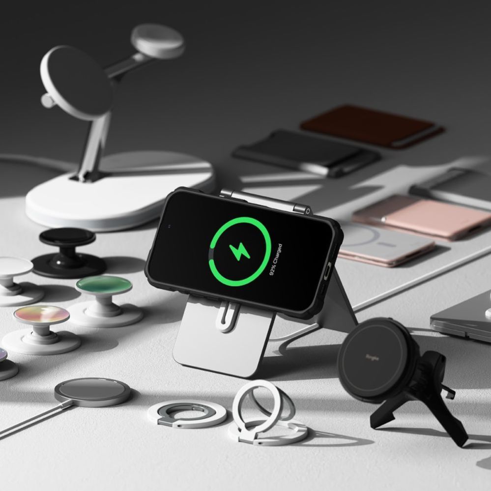 Muud kaubad Ringke Ringke Rugged Gear MagSafe iPhone 16 Pro Case - Black