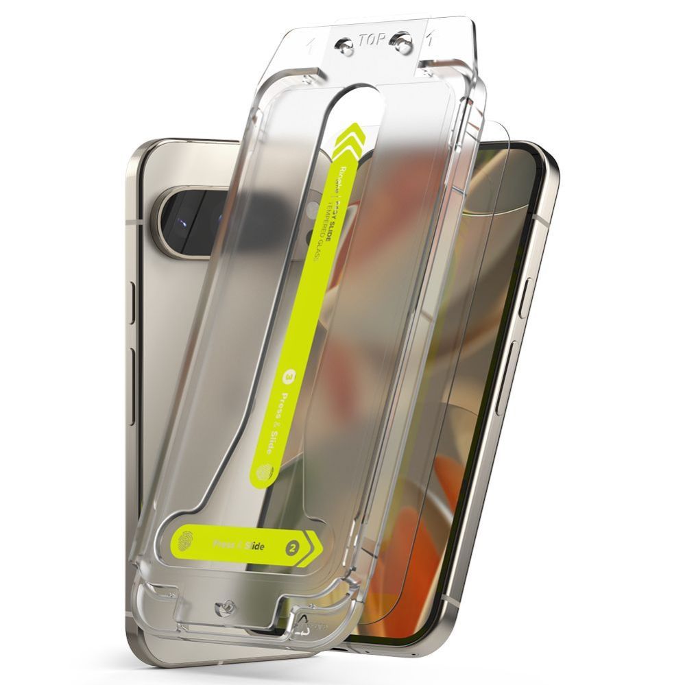 Muud kaubad Ringke Ringke Easy Slide Tempered Glass 2-pack for Google Pixel 9 / 9 Pro