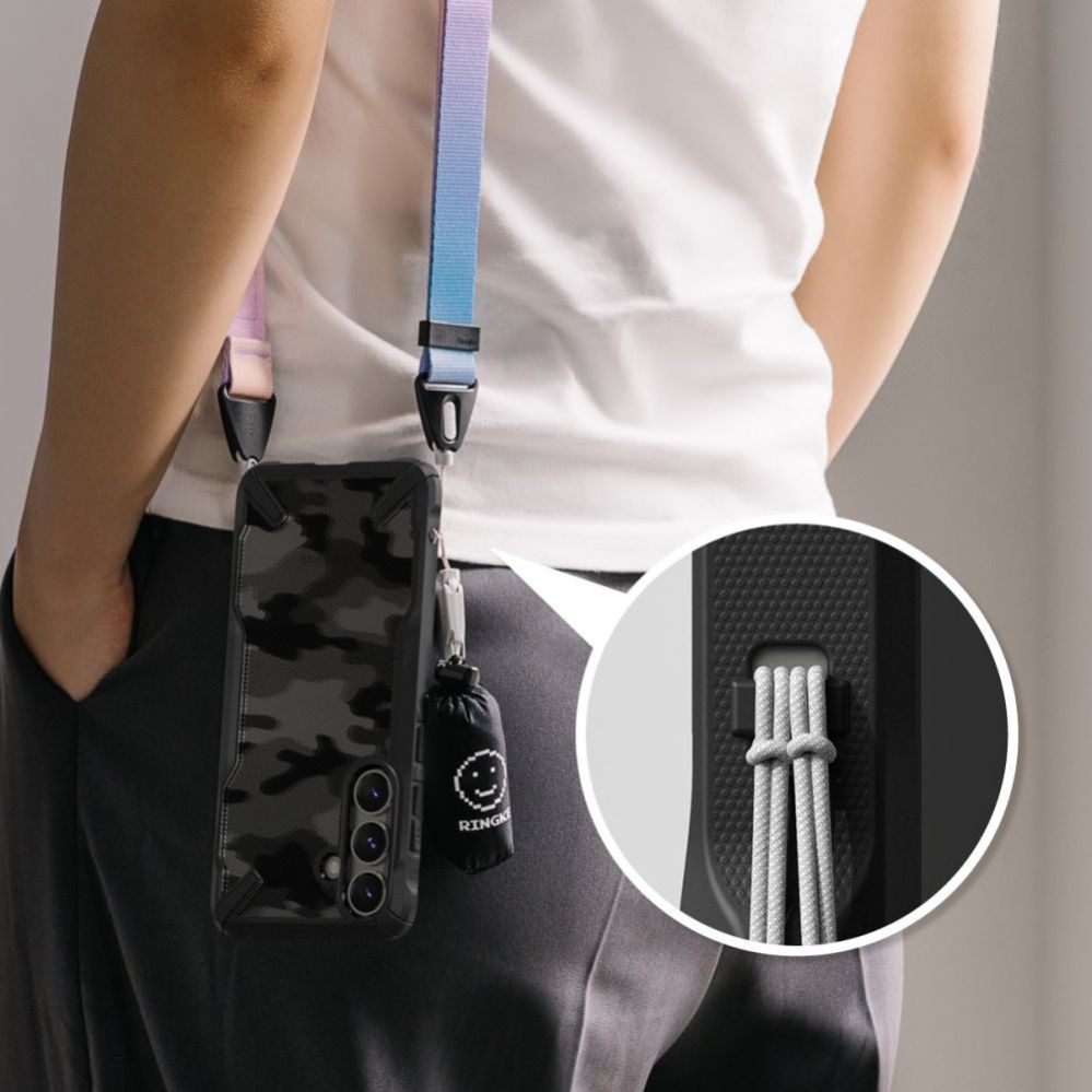 Muud kaubad Ringke Ringke Fusion X Case for Samsung Galaxy S25+ - Black Camo