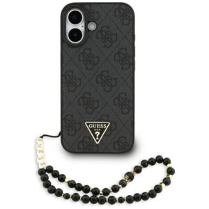 Other goods Guess  Guess 4G Strap Triangle Logo MagSafe case for iPhone 17 - black 