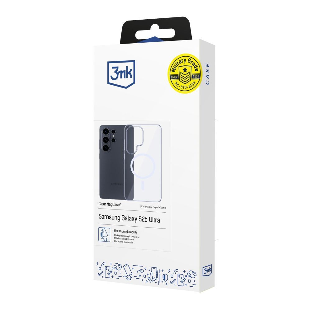 Other goods 3MK 3mk Clear MagCase for Samsung Galaxy S26 Ultra - transparent
