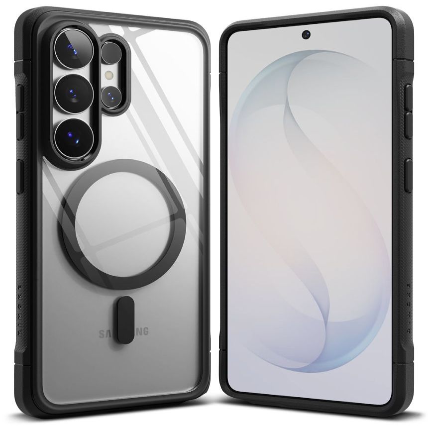 Muud kaubad Ringke Ringke Fusion Bold Magnetic MagSafe Case for Samsung Galaxy S26 Ultra - Clear Black