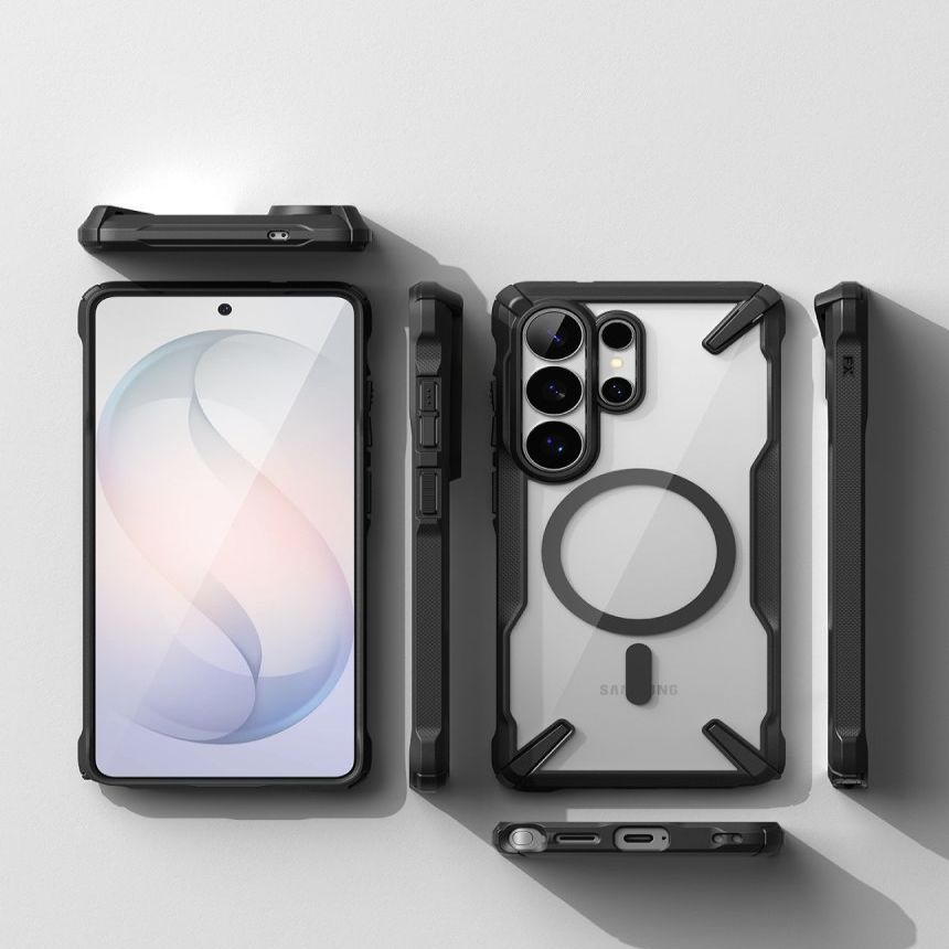 Muud kaubad Ringke Ringke Fusion X Magnetic MagSafe Case for Samsung Galaxy S26 Ultra - Clear Black