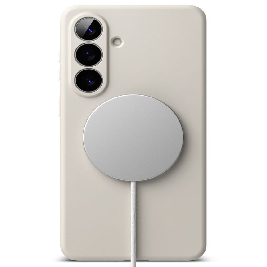 Muud kaubad Ringke Ringke Silicone MagSafe Case for Samsung Galaxy S26+ - Beige