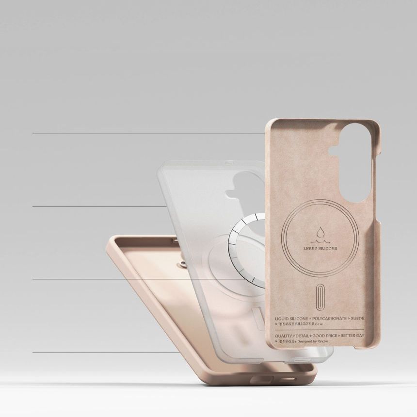 Muud kaubad Ringke Ringke Silicone MagSafe Case for Samsung Galaxy S26+ - Pink