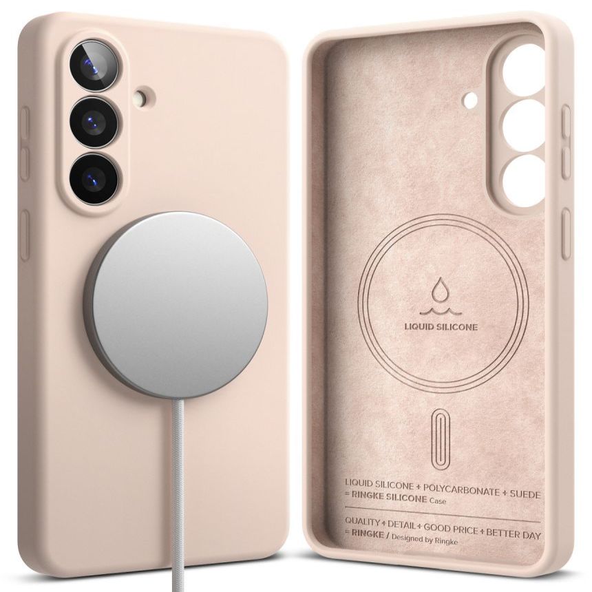 Muud kaubad Ringke Ringke Silicone MagSafe Case for Samsung Galaxy S26+ - Pink