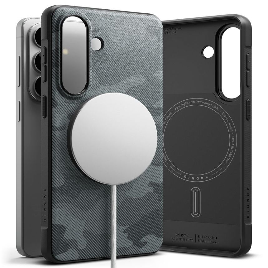 Muud kaubad Ringke Ringke Onyx Magsafe Case for Samsung Galaxy S26 - Gray and Black