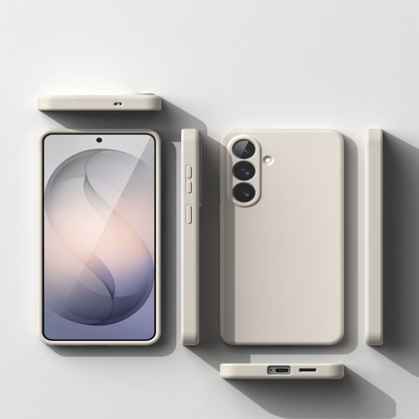 Muud kaubad Ringke Ringke Silicone MagSafe Case for Samsung Galaxy S26 - Beige