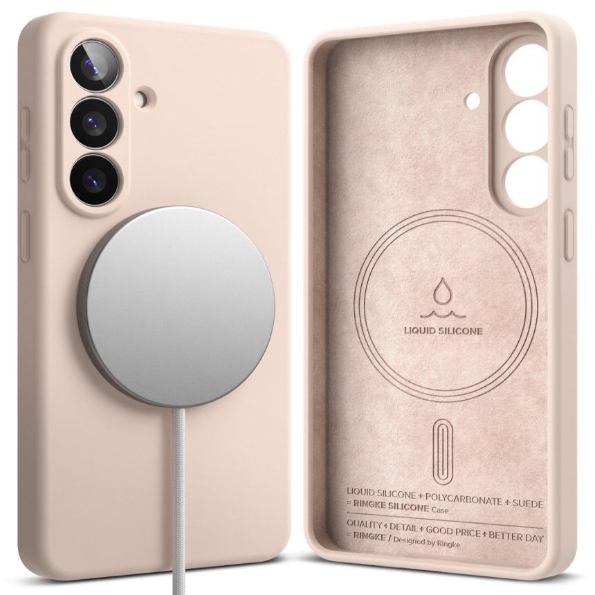 Muud kaubad Ringke Ringke Silicone MagSafe Case for Samsung Galaxy S26 - Pink