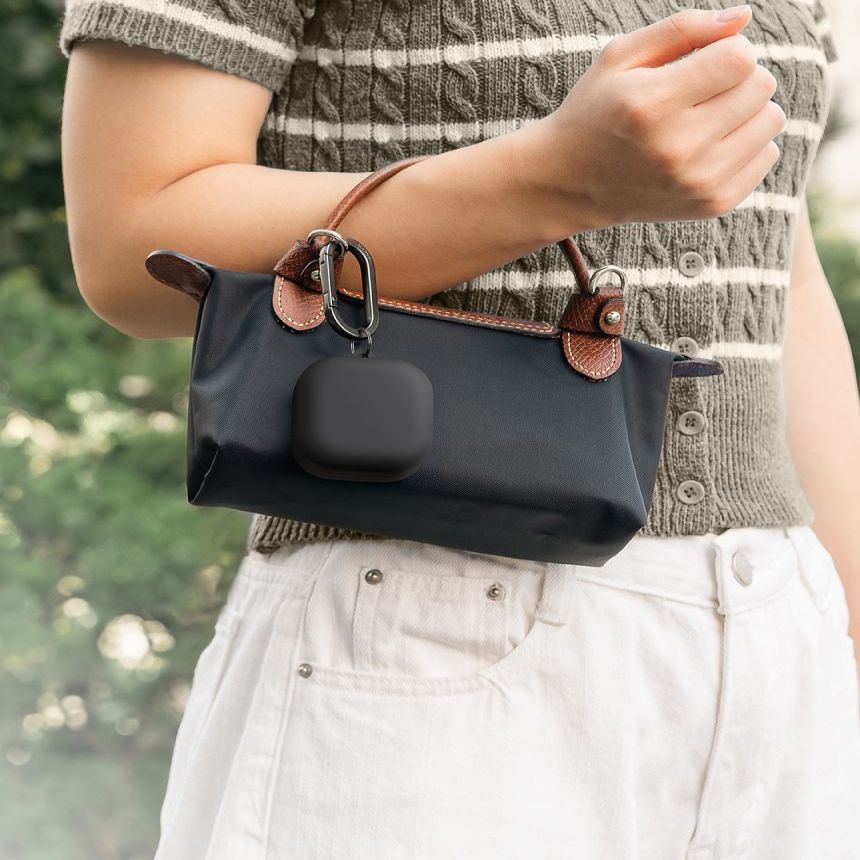 Muud kaubad Ringke Ringke Silicone Case for Samsung Galaxy Buds 4 / 4 Pro - Black