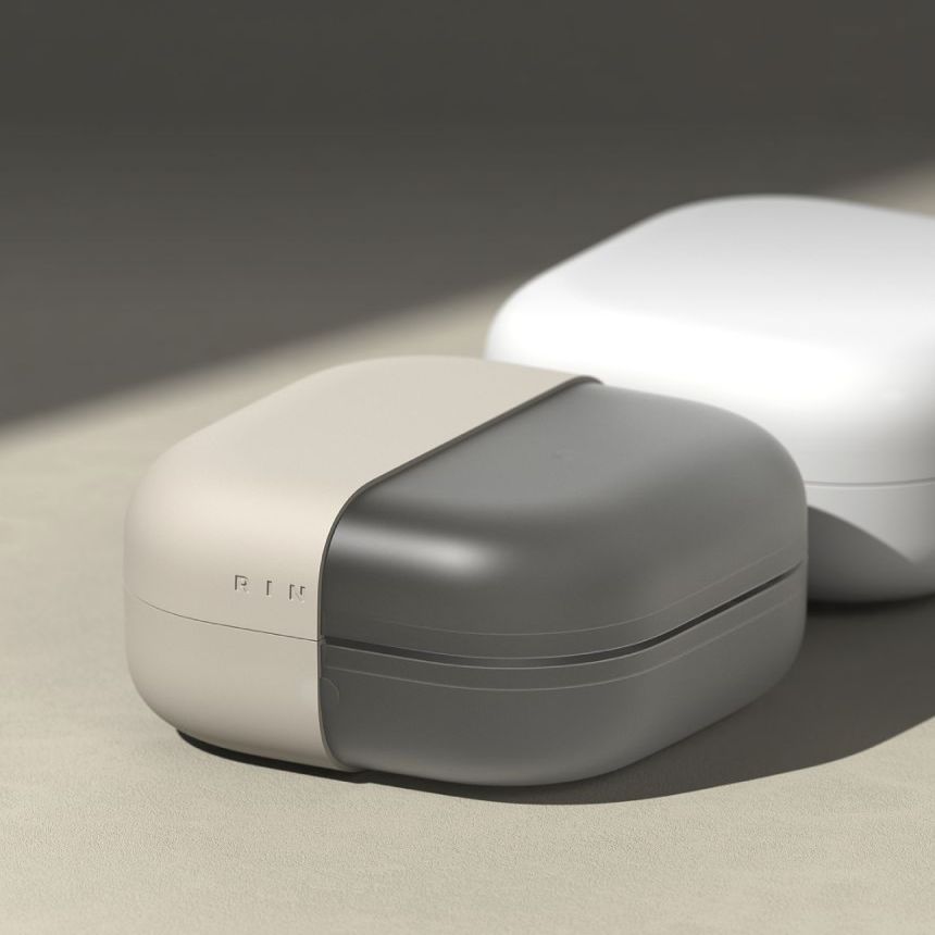 Muud kaubad Ringke Ringke Silicone Case for Samsung Galaxy Buds 4 / 4 Pro - Beige