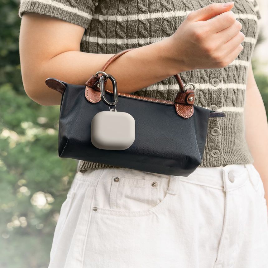 Muud kaubad Ringke Ringke Silicone Case for Samsung Galaxy Buds 4 / 4 Pro - Beige