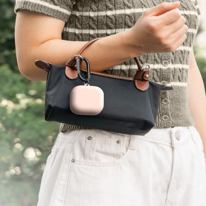 Muud kaubad Ringke Ringke Silicone Case for Samsung Galaxy Buds 4 / 4 Pro - Pink