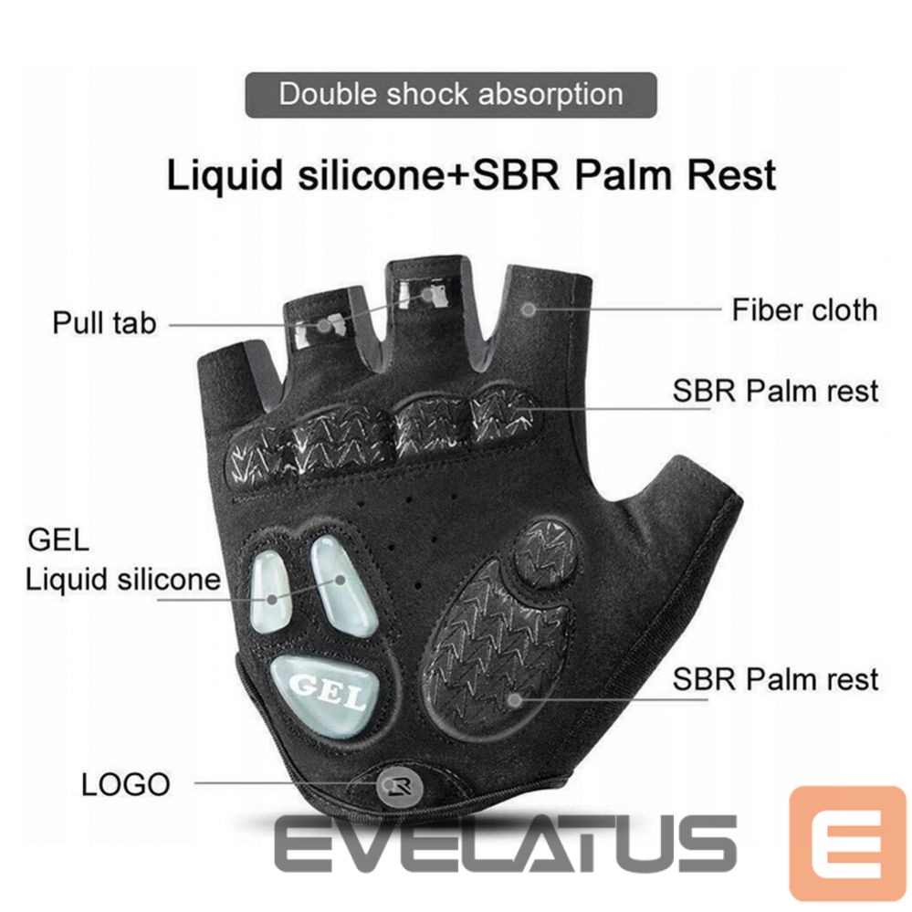 Jalgratta tarvik Rockbros S \ Black || Gray