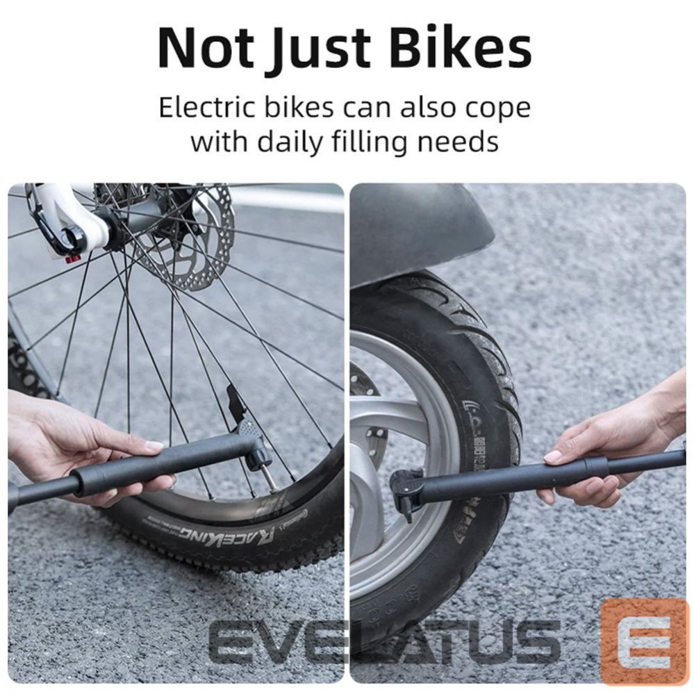 Jalgratta tarvik Rockbros Rockbros 42520001001 bicycle pump - black