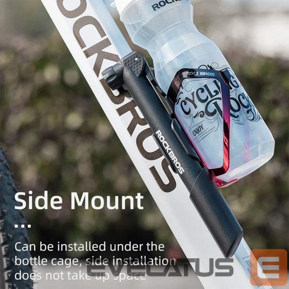 Jalgratta tarvik Rockbros Rockbros 42520001001 bicycle pump - black