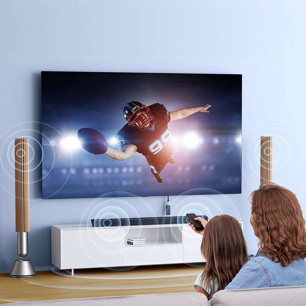 Kabelis Ugreen Ugreen HD165 HDMI (Male) / HDMI (Female) 8K Cable 0.15m - Gray