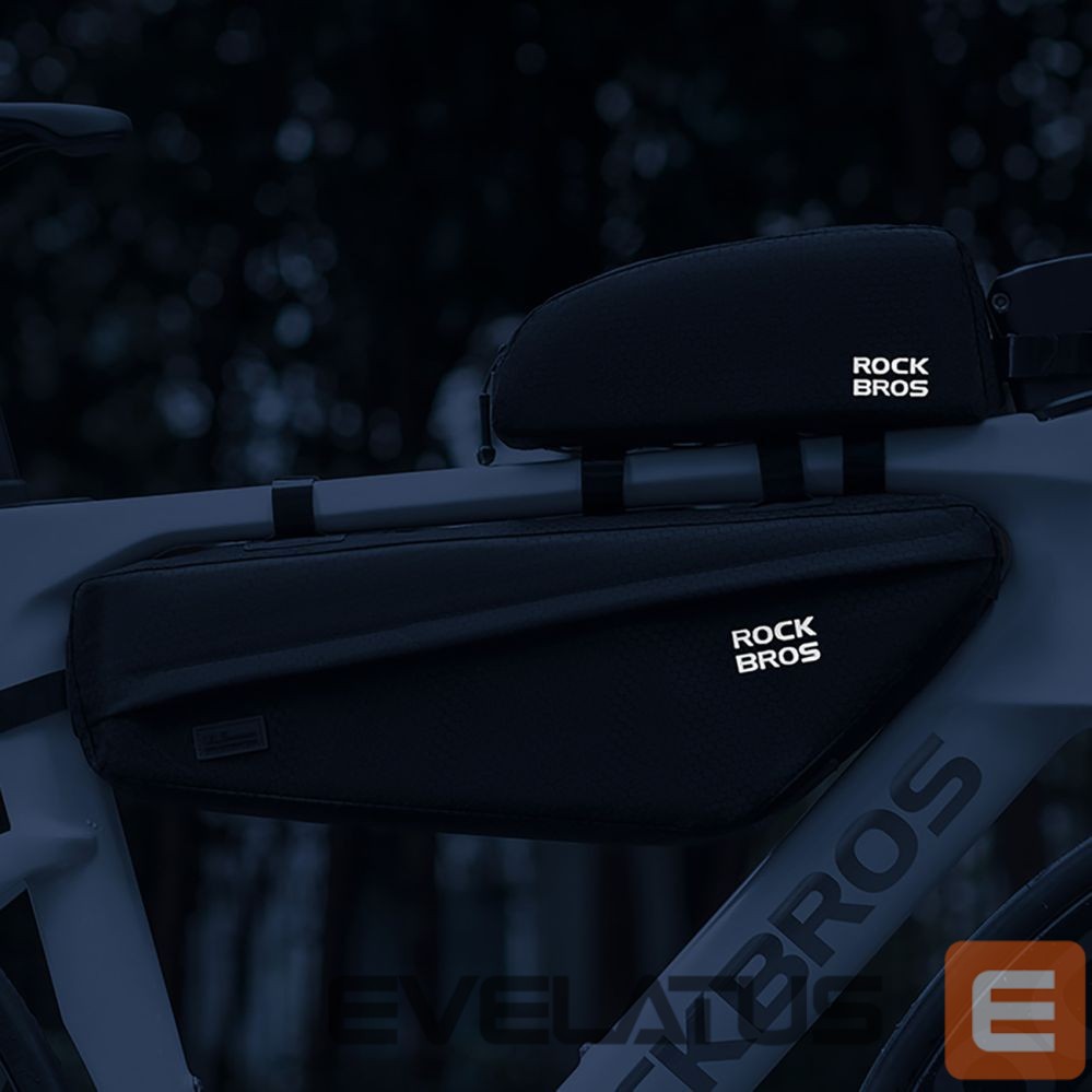 Jalgratta tarvik Rockbros Rockbros Bike Bag for Frame Under Top Tube 2.9l - Black