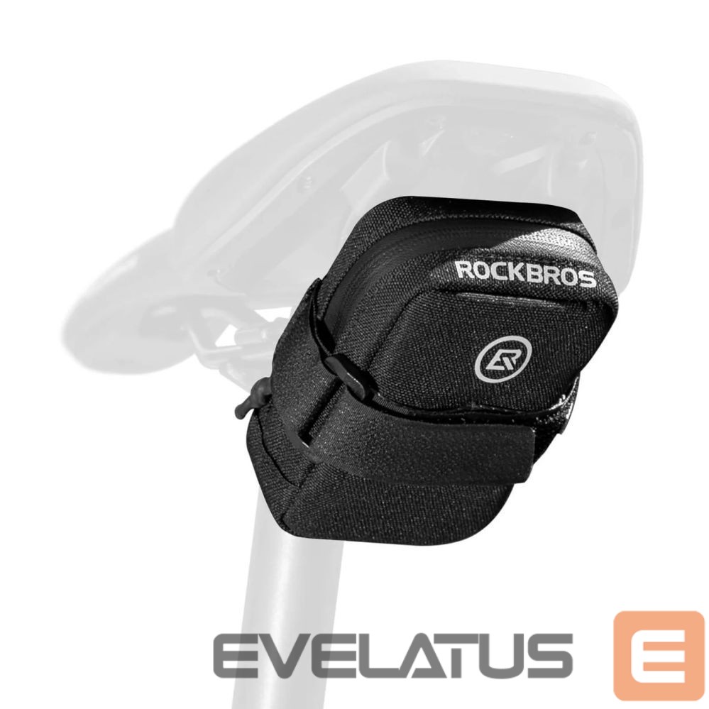 Jalgratta tarvik Rockbros Rockbros Mini Saddle Bag with CO2 Cartridge Holder - Black/Green