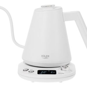 Virdulys Adler  | Kettle | AD 1349w | Electric | 1100 W | 1 L | Stainless Steel | 360° rotational base | White 