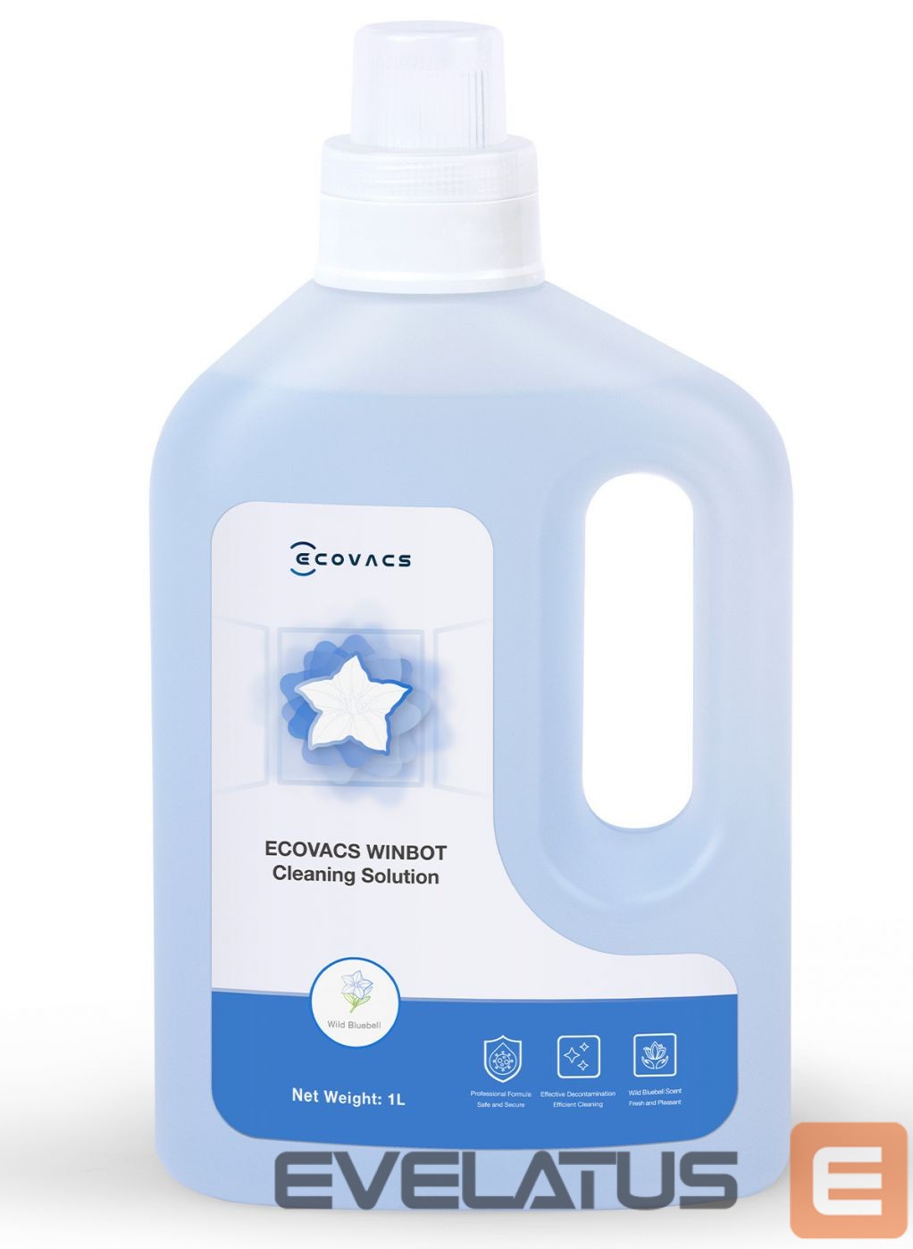 Tolmuimeja tarvik Ecovacs | Cleaning Solution 1 L for all WINBOT series | W-SO01-1007