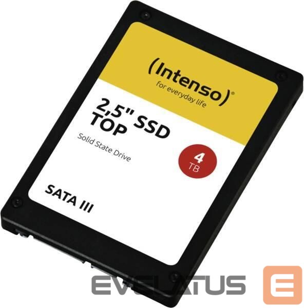 Kõvaketas SSD Intenso SSD||4000 GB|Serial ATA III|2.5"|1920xTBW rating|MTBF 2000000 h|3812480
