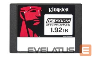 Kõvaketas SSD Kingston  SSD||3504xTBW rating|MTBF 2000000 h|Read speed 560 MB/s|Write speed 530 MB/s|Serial ATA III|2.5"|1920 GB|DC600M|SEDC600M/1920G 