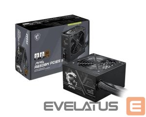 Power Supply MSI  Power Supply||ATX|PC|100 - 240 V|650 W|MAGA650BNPCIE5II 